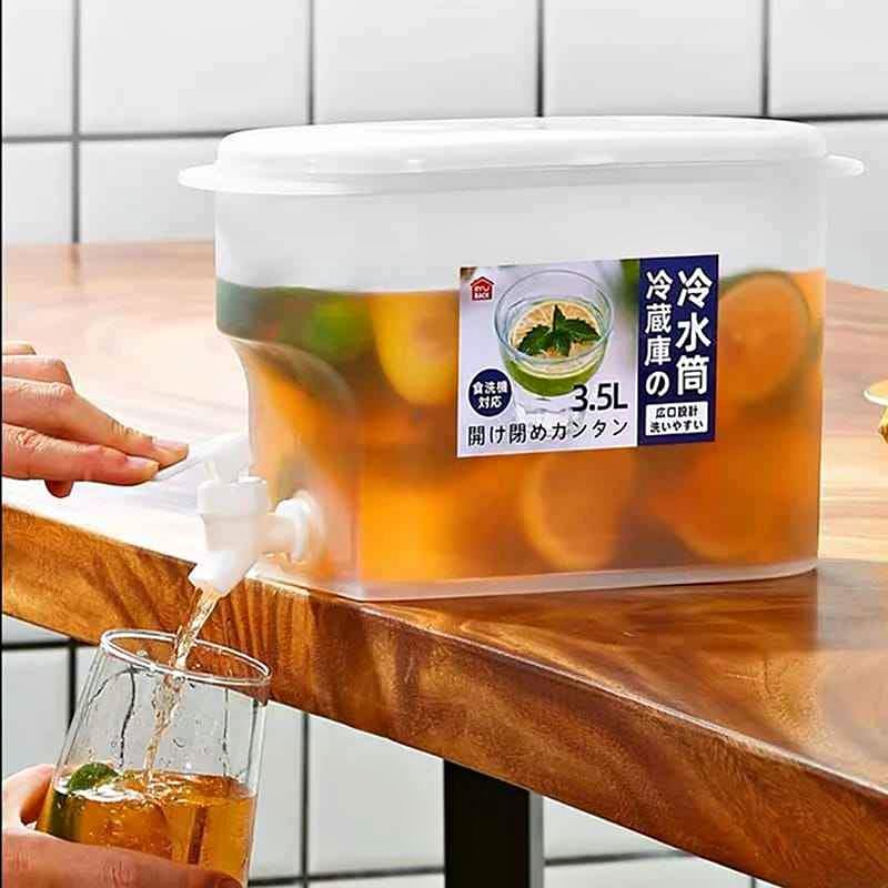 ৩.৫ লিটার জুস কন্টেইনার ডিস্পেন্সার টেপসহ🥤3.5 Litre Juice Container With Dispenser Tap
