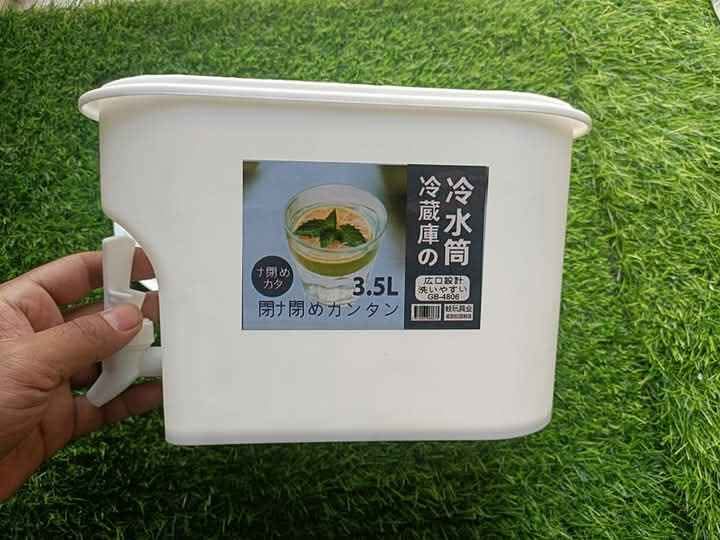 ৩.৫ লিটার জুস কন্টেইনার ডিস্পেন্সার টেপসহ🥤3.5 Litre Juice Container With Dispenser Tap