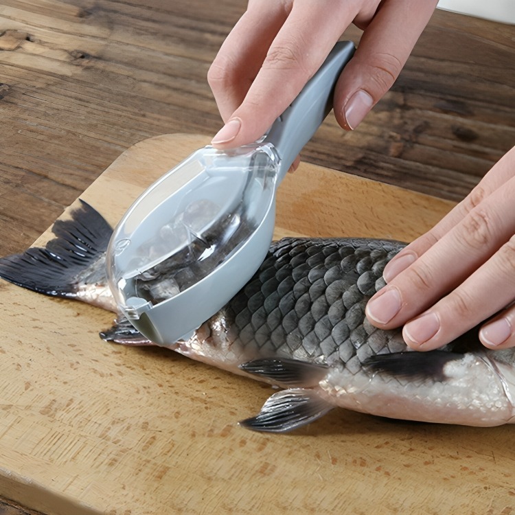 🐟মাছের আঁশ ছাড়াতে🎣Fish Scale Remover with Knife